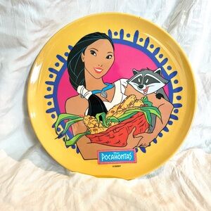 90’s Pocahontas 8in plate